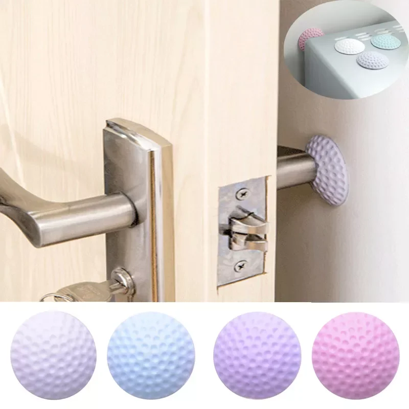 

Stopper Shakeproof Crash Rubber Pad Home Mute Anticollision Wall Protector Door Handle Bumper Stopper Doorknob Silicone Pad