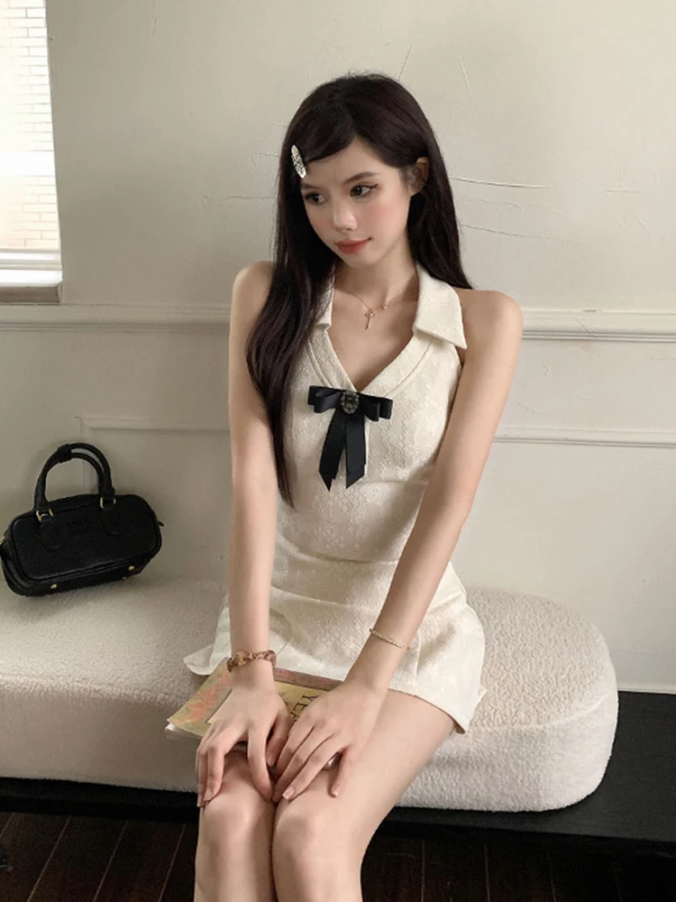 Женское твидовое короткое платье Элегантное маленькое очаровательное вечернее