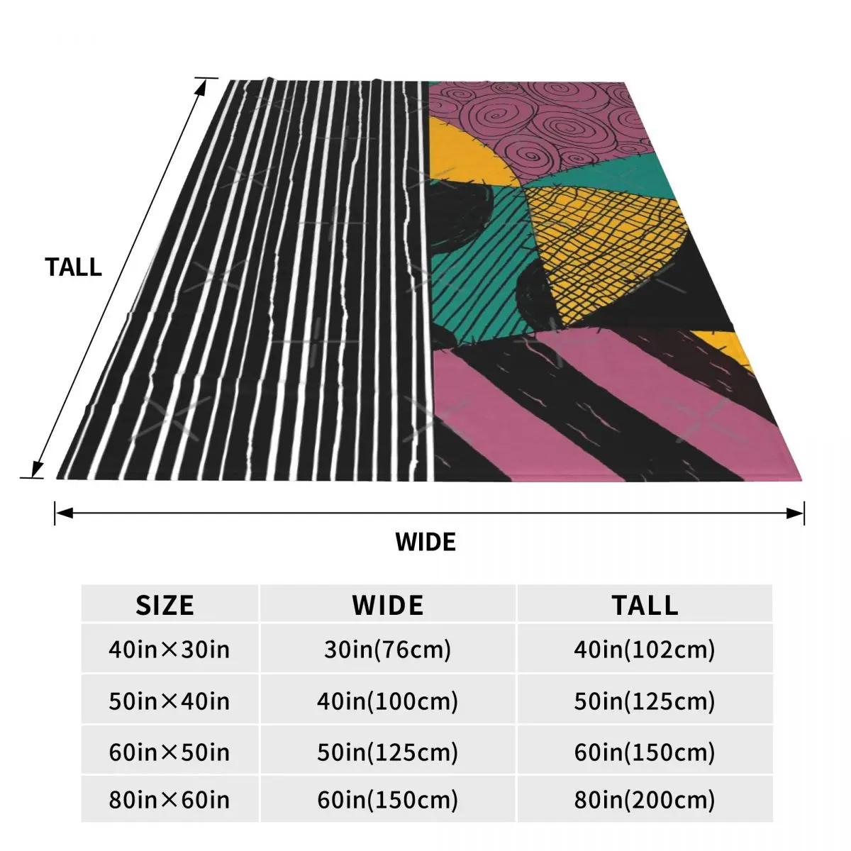 Универсальное офисное одеяло Джека и Салли Four Seasons может быть запуск подарок на