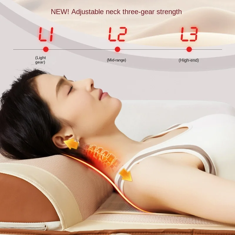 Массажный матрас с подушкой безопасности для всего тела многофункциональный