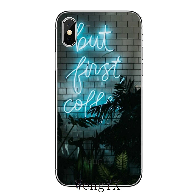 Мягкий чехол для телефона iPhone 13 12 11 Pro Mini XS Max XR X 8 7 Plus 6 6S 5 цветов 2020 надписи