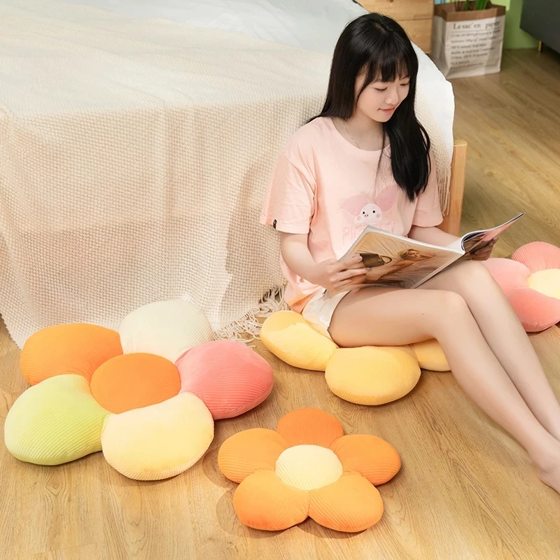 

Подушка плюшевая в виде цветка, 40-60 см