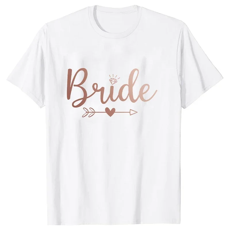 Футболка Team Bride To Be белые розовые топы для подружки невесты свадебная футболка