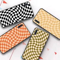 crazy checkers phone case for samsung s20 lite s21 s10 s9 plus for redmi note8 9pro for huawei y6 cover