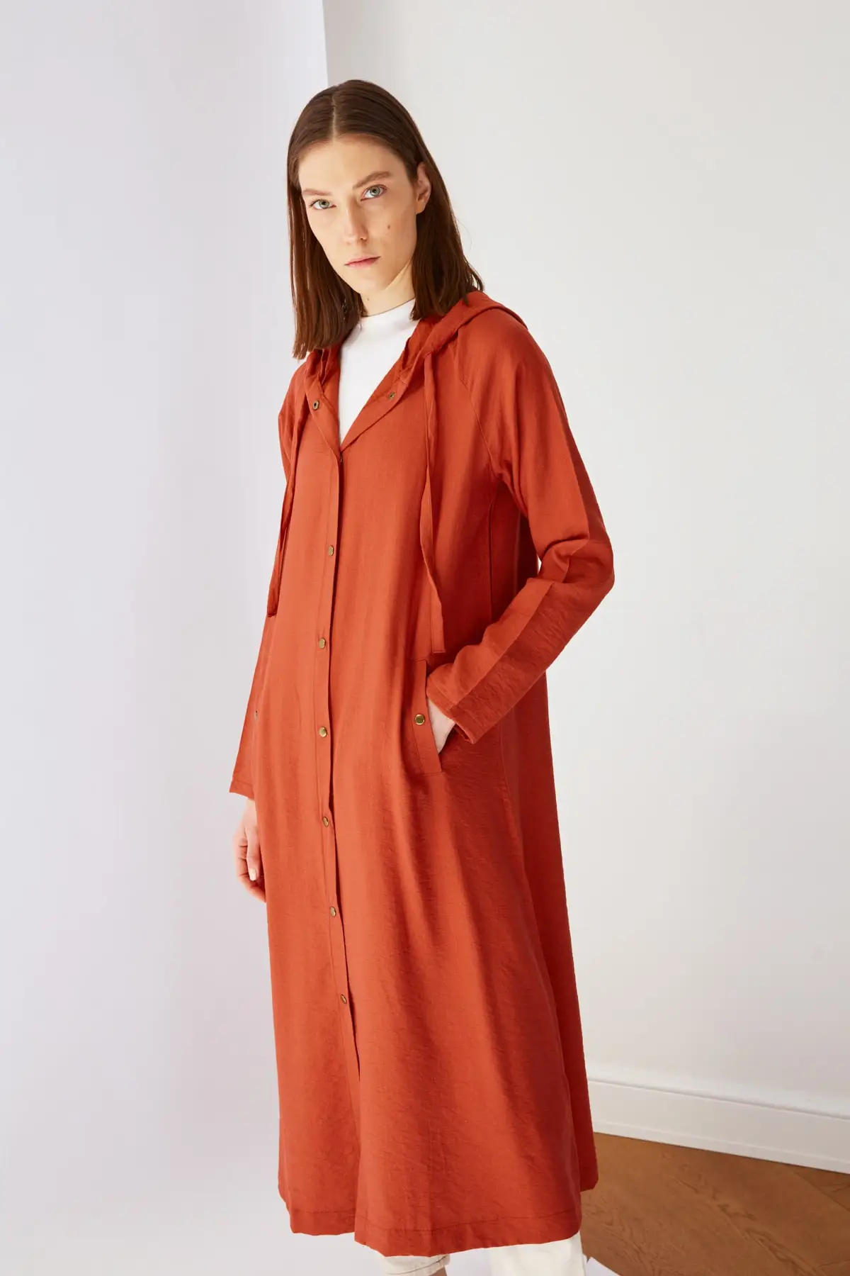 

Trendyol Hooded Jacket Cap & Ferace TCTSS21KF0002