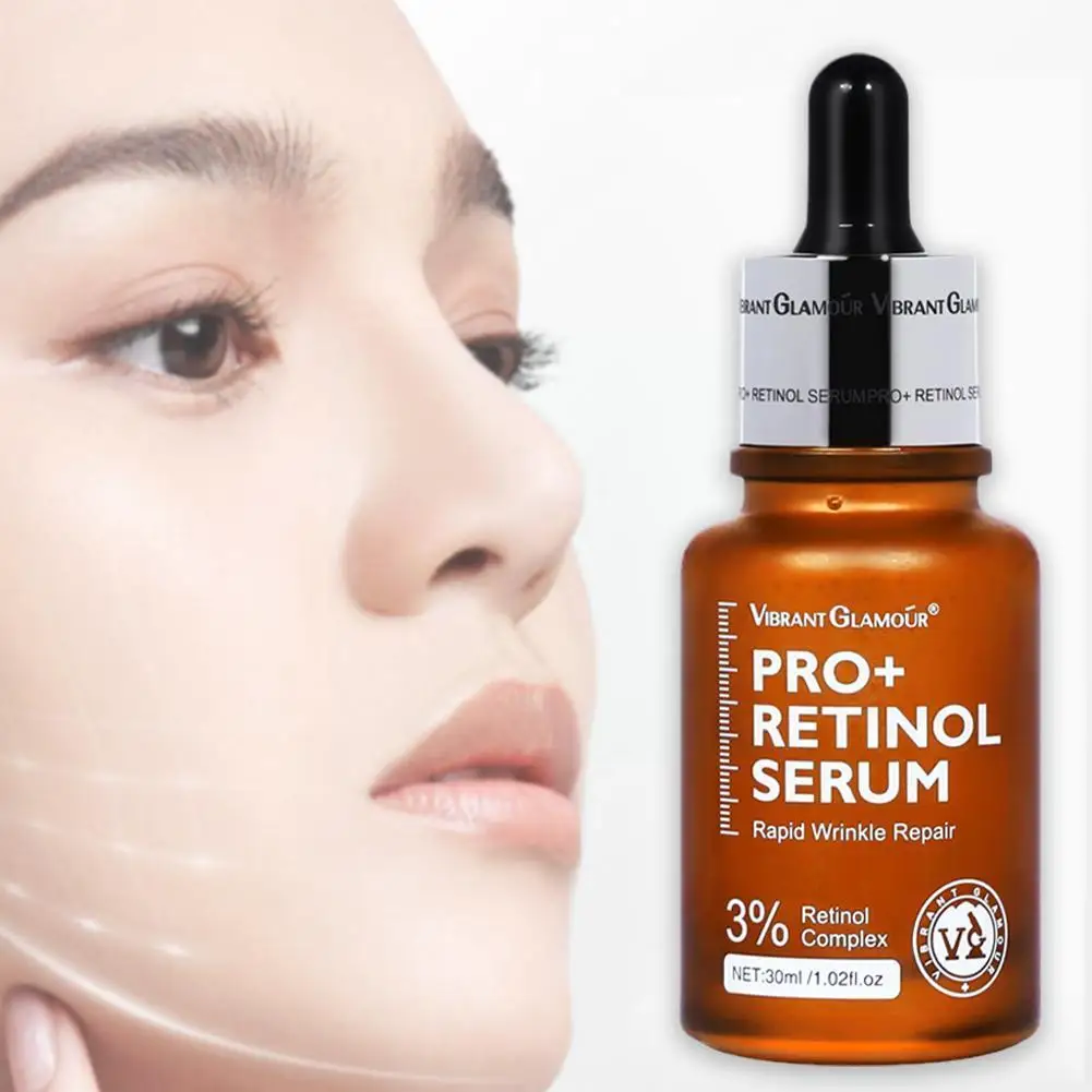 

Pro Retinol Face Serum Anti Aging Facial Serum Firming Face Moisturizing Shrink Pores Brighten Skin For Women Skin Care X3X1