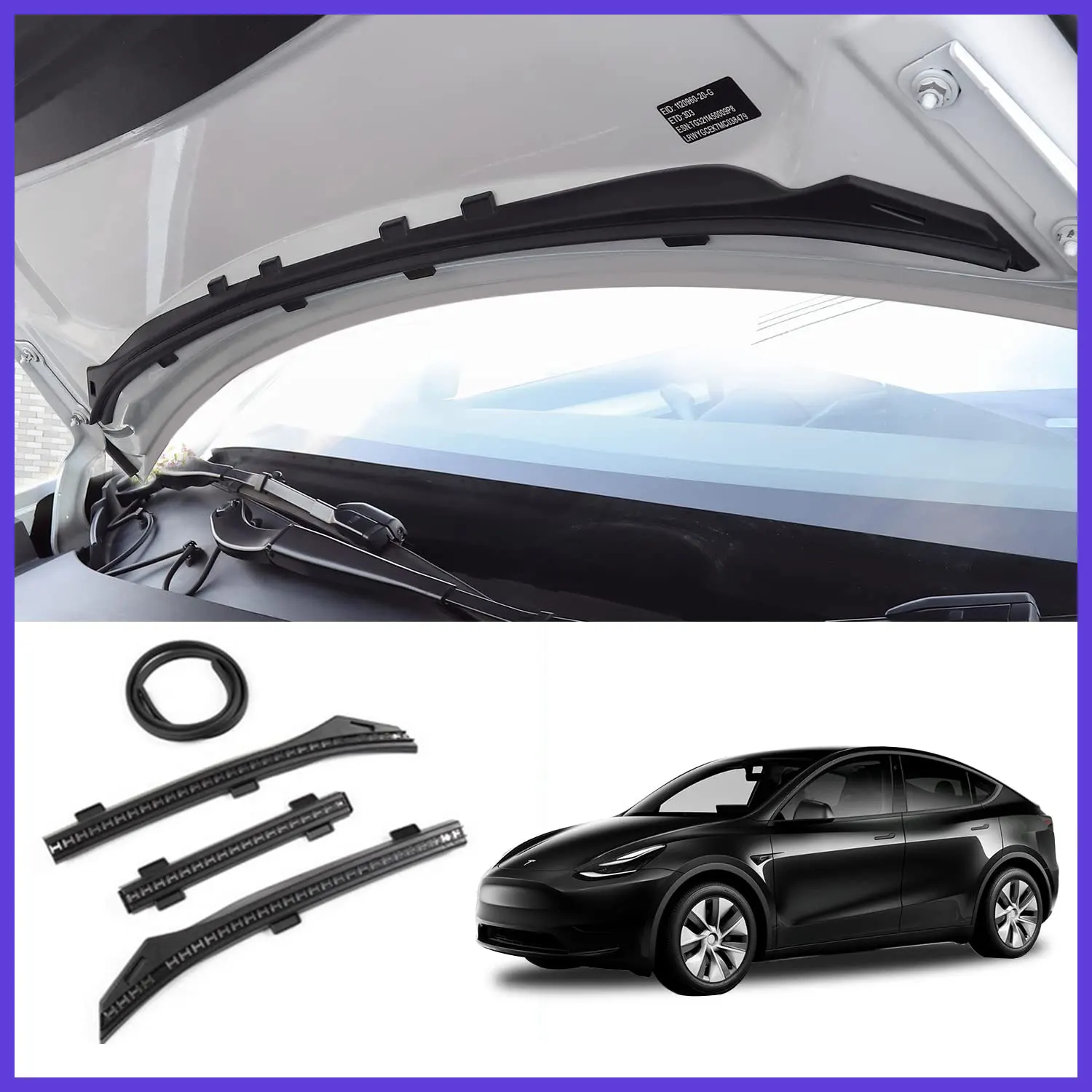 Передняя подставка для телефона Tesla Model Y 3, автомобильные аксессуары, защитная подставка для защиты от воды 2023
