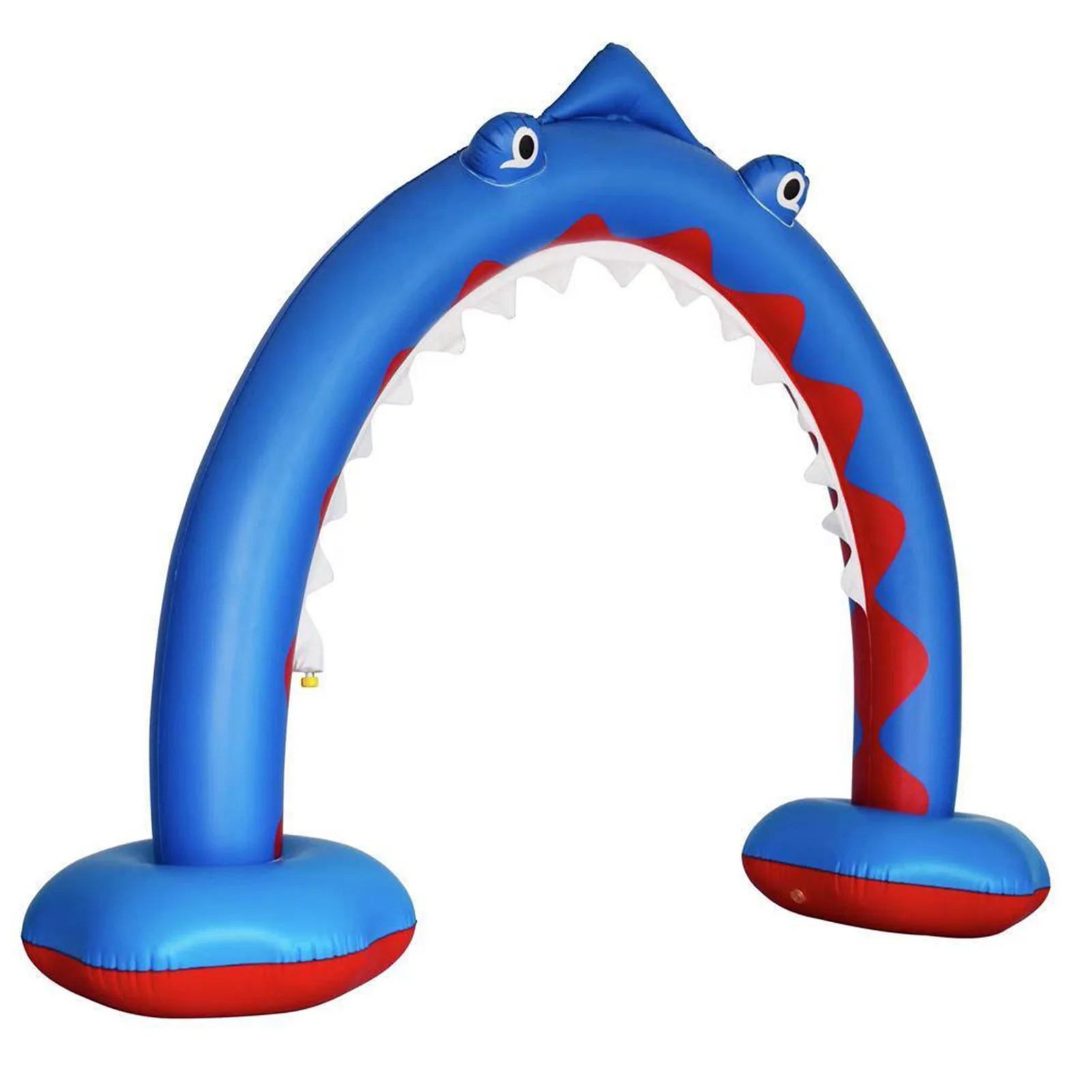 

Inflatable Shark Sprinkler For Kids Arch Sprinkler For Kids Outdoor Play Giant Arch Water Tunnel Sprinkler Summer Toys Lawn