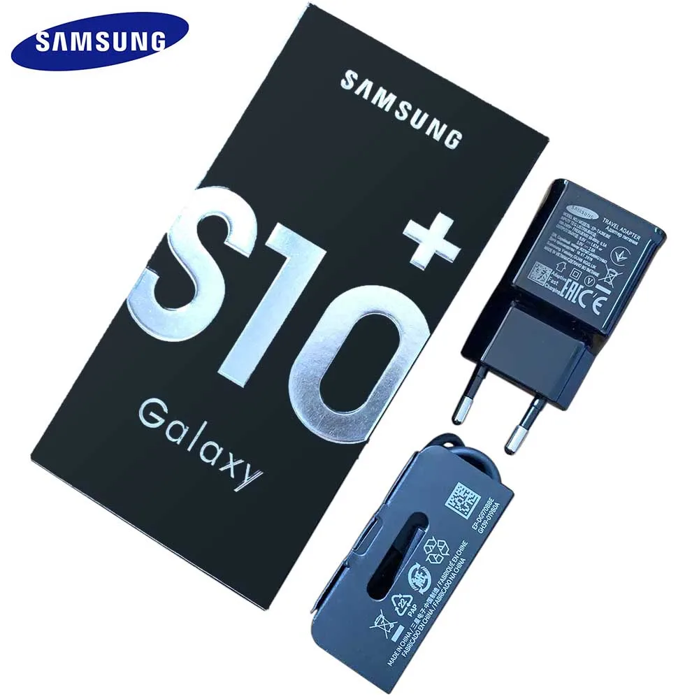 

15W Samsung EP-TA200 Fast Charger USB Quick Charge Adapter Type C Cable for Samsung S10+ S8 S9+Retail Package зарядное