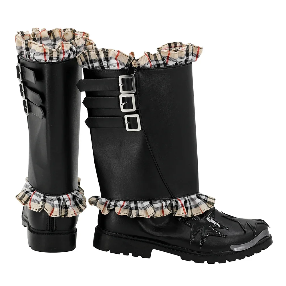 Косплей ботинок Final Fantasy 15 Ardyn Izunia черные искусственная кожа