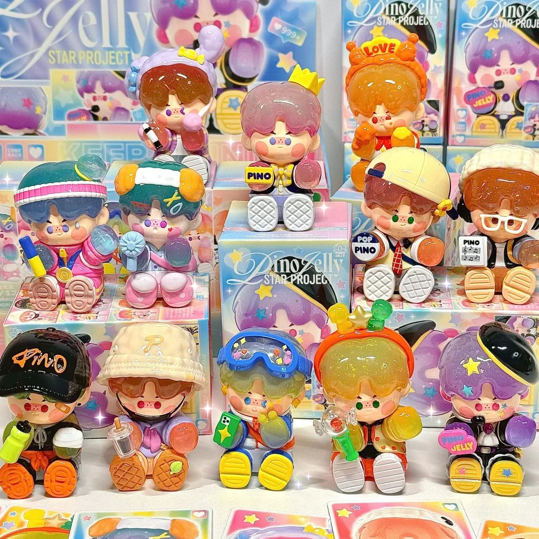 Pino Желейная звезда проектная серия глухая коробка игрушка Kawaii Jelly экшн-фигурка