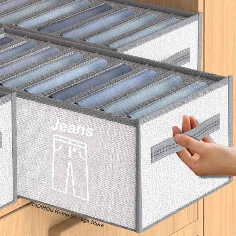 

Шкаф для одежды, шкафа, ящик для хранения, органайзер для джинсов, органайзер, коробка для хранения, органайзеры, футболки, брюк, носков, одеж...