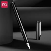 deli eff nib 0 350 5mm business signature fountain pen stainless steel nib office school student writing boss signature pen