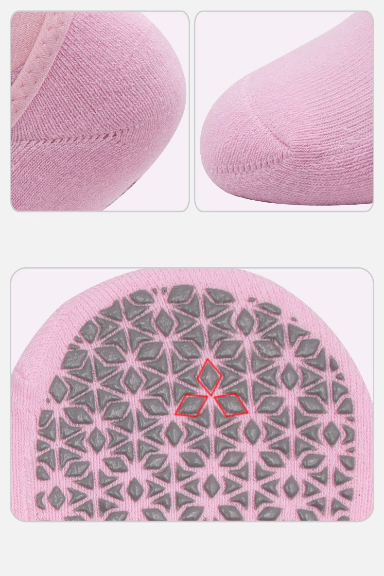 Sports Socks Yoga Socks Professional Non-slip Ladies Dance Beginner Sweat-absorbing Sports Socks Trampoline Socks Women Slippers