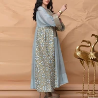 islamic clothing loose maxi dress robes women fashion arab ladies kaftan fashion dubai muslim dress