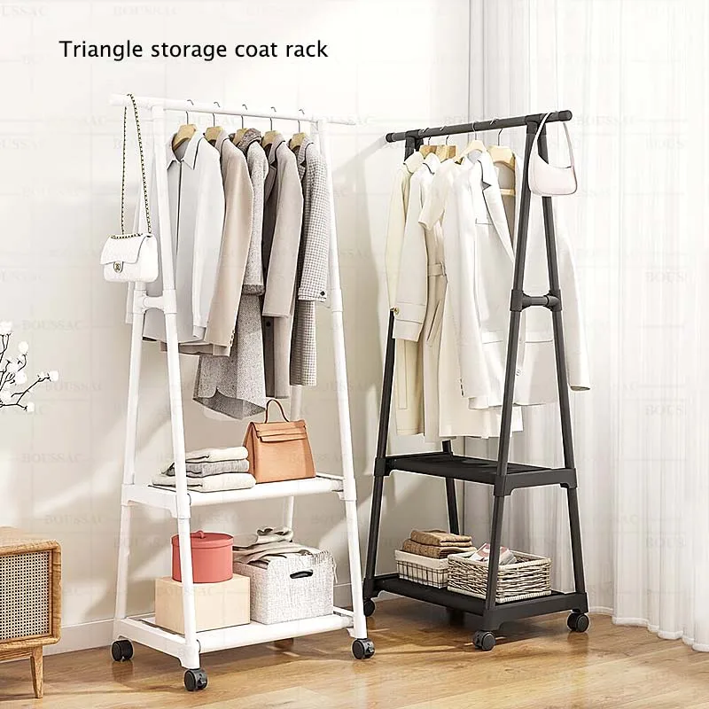 

Floor Clothing Rack Metal Standing Clothes Hangers Hanger for Coat Rack Wall Bags Living Room Cabinets Racks Shelves 2023