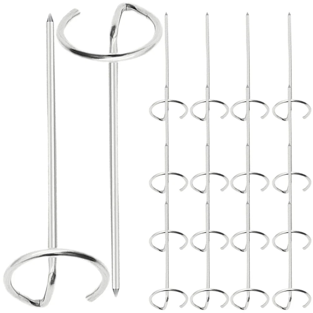 20 шт. палочки для барбекю запеченные аэрофритюрница шампуры из нержавеющей стали