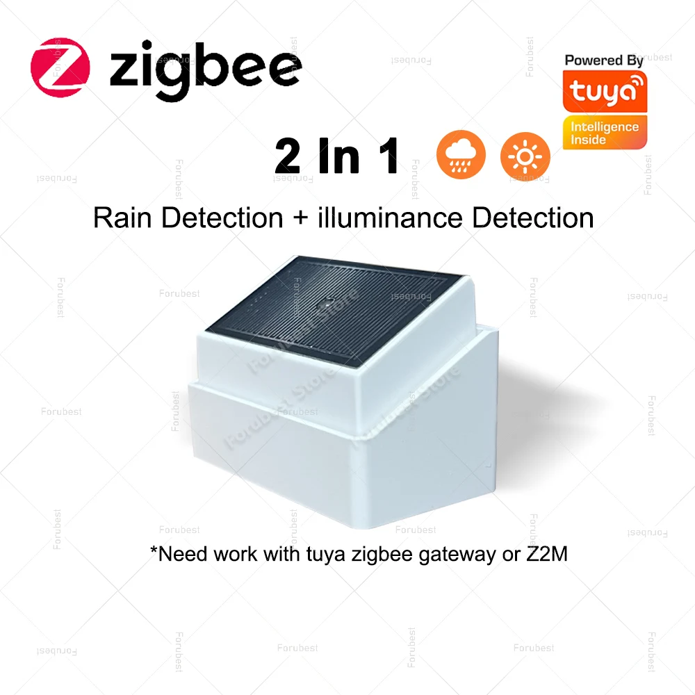 

Умный датчик дождя и освещенности Zigbee