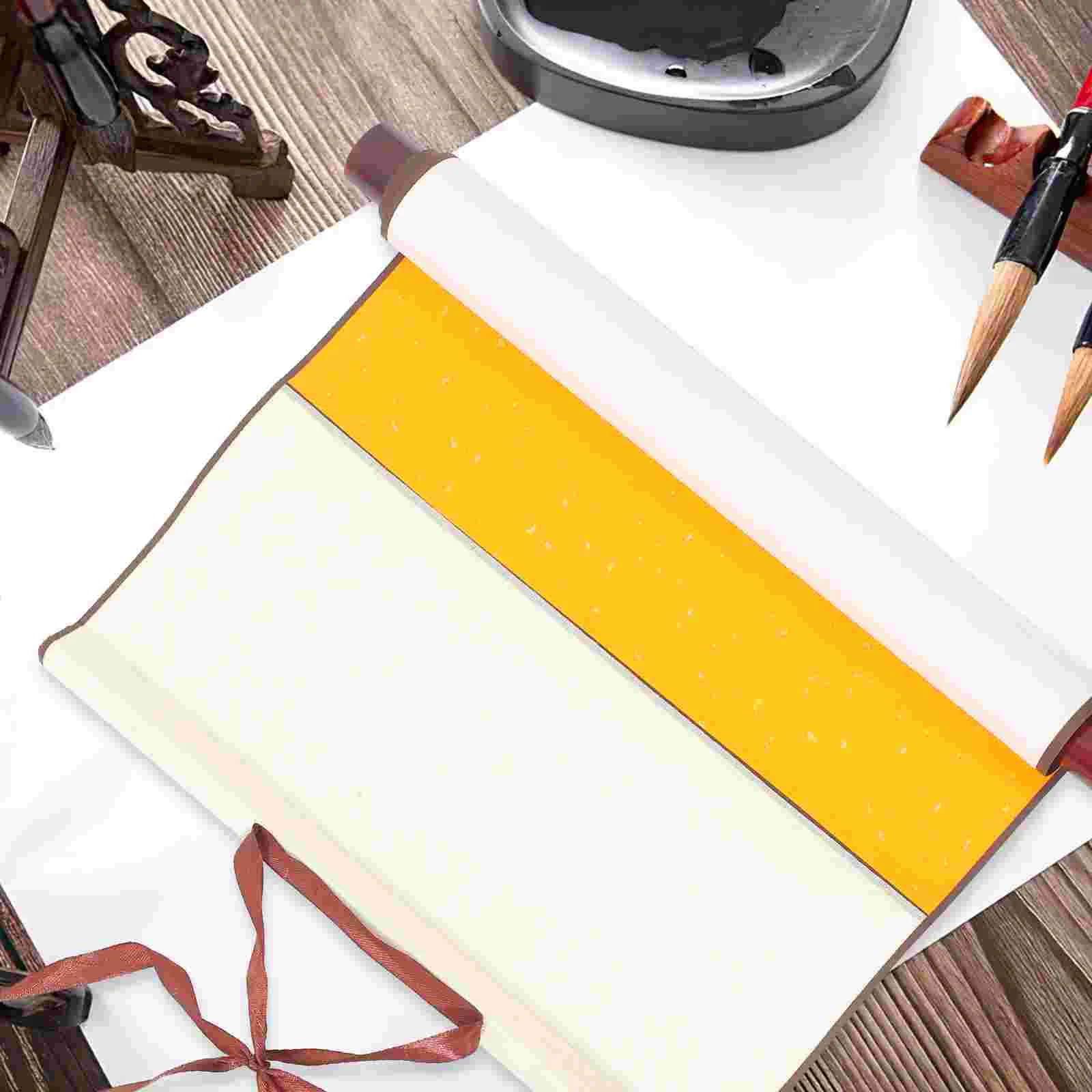 Пустой свиток для каллиграфии kraft | AliExpress