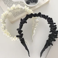 satin hair band female hair accessories hairbands for women korean style headband for party bride wedding hair hoop