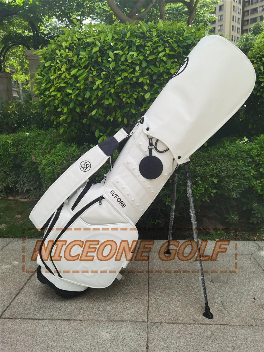 GOLF bag Lightweight holder bag printed PU Club bag Men's and women's GOLF supplies Outdoor sports and leisure golf bag