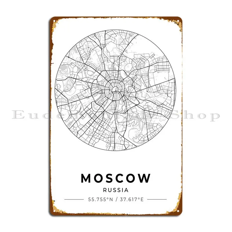 

Россия, металлический знак в Москве, железная табличка для паба, украшение для гостиной, клуба, бара, жестяной плакат