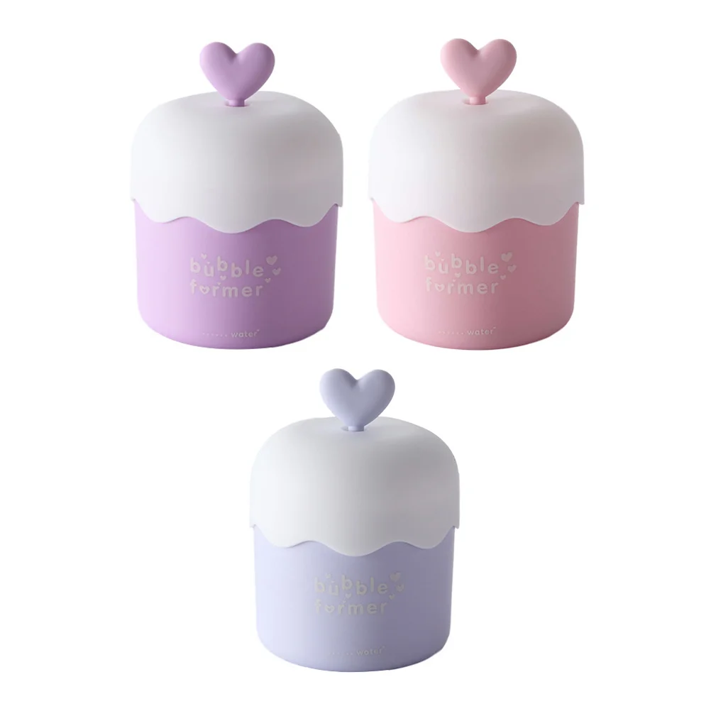 

3pcs Face Wash Foamer Maker Cup Bubble Foamer Facial Cleanser Bubbler