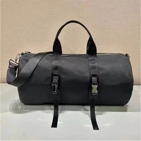 new pattern unisex portable travel bag luggage black large duffle bag handbags moving overnight nylon cloth traveling bags