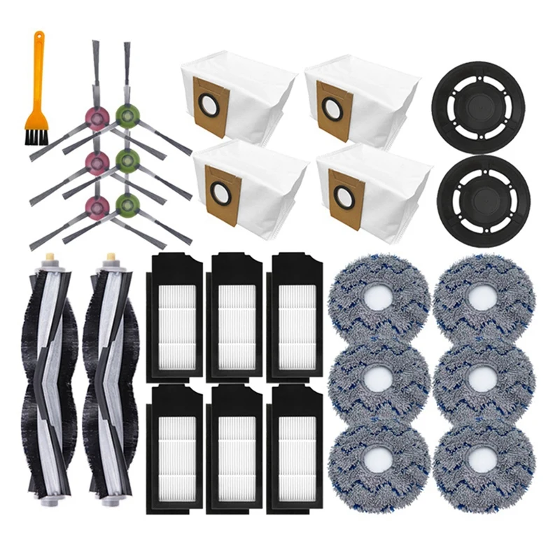 LUDA для Ecovacs Deebot X1 OMNI/TURBO пылесос основная боковая щетка ткань швабры Hepa фильтр