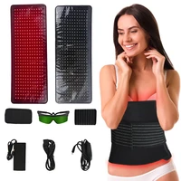 660＆850nm Red Light Therapy Belt Pain Relief 360 For Belly Weight Loss Slimming Fat Burning Home Devices Treat Inflammation