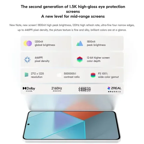 Смартфон Xiaomi Redmi Note 13 Pro 5G, 8/256ГБ, 12/512ГБ, global