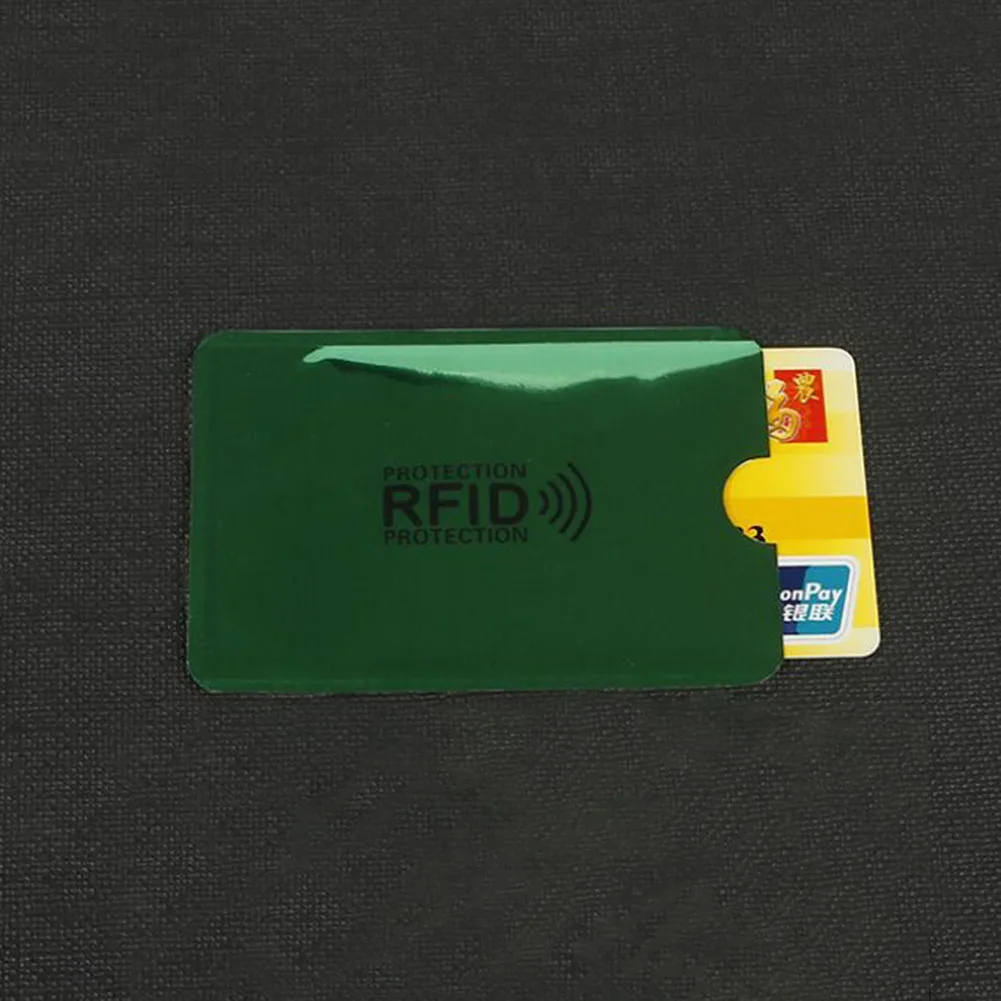 Anti-demagnetization For RFID Credit Card Protector Blocking Cardholder Sleeve Skin Case Covers Protection Bank Card Case