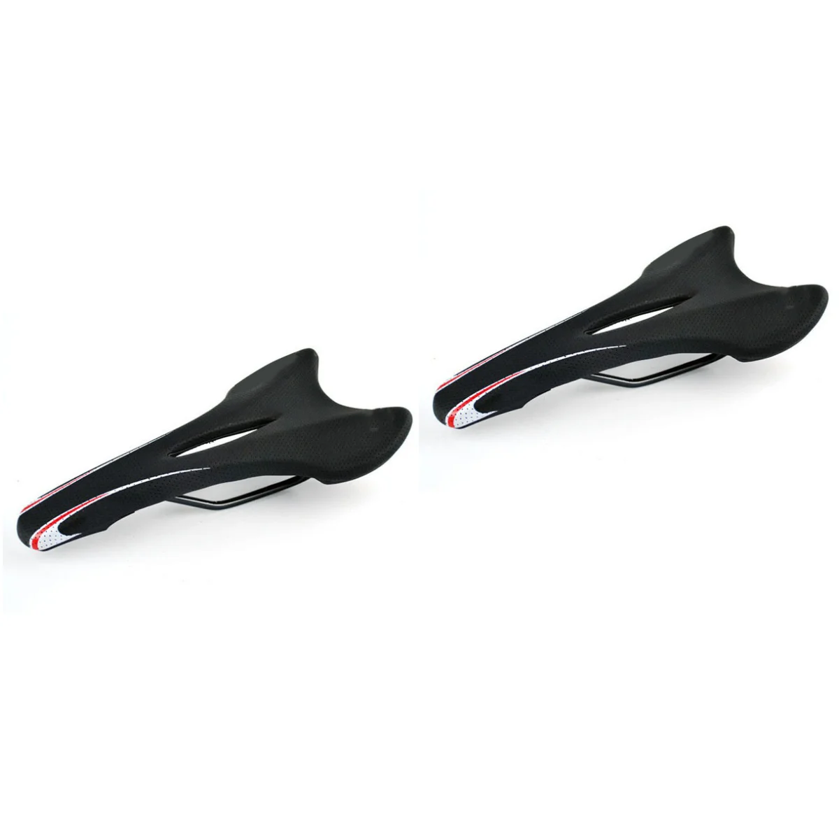 

2pcs VDAER VD-3411 Cycling Road Offroad MTB Mountain Bike Cycling Saddle (Black)