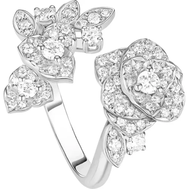 Кольца Piagetes Из Стерлингового Серебра 925 Пробы Элегантный Дизайн Доступная Цена