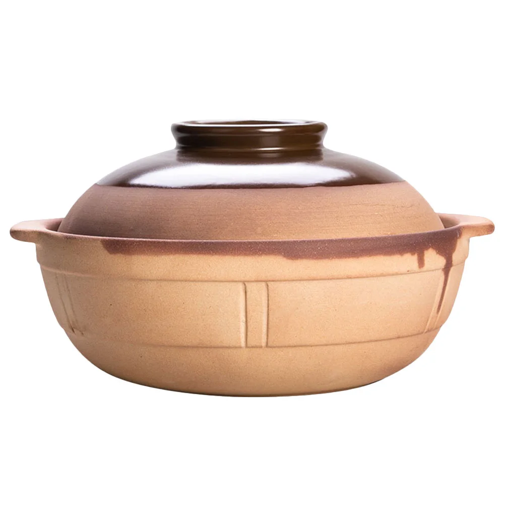 

Pot Clay Casserole Ceramic Cooking Soup Cookware Dish Cooker Stockpot Kitchen Bibimbapstew Porridge Pottery Steamslow Crock