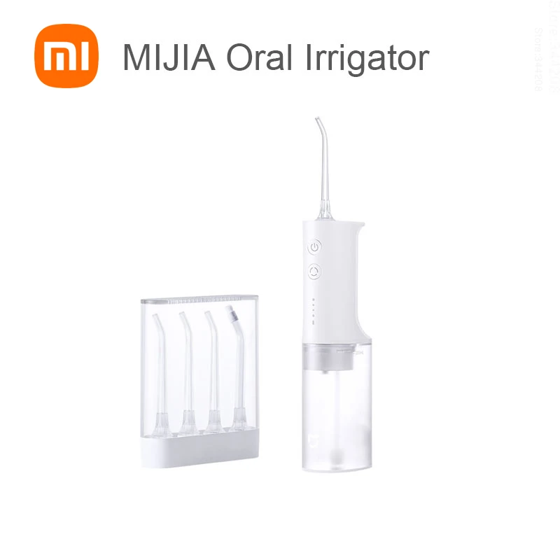 

XIAOMI MIJIA MEO701 Portable Oral Irrigator Dental Teeth Whitening Water Flosser bucal tooth Cleaner waterpulse 200ML 1400/min