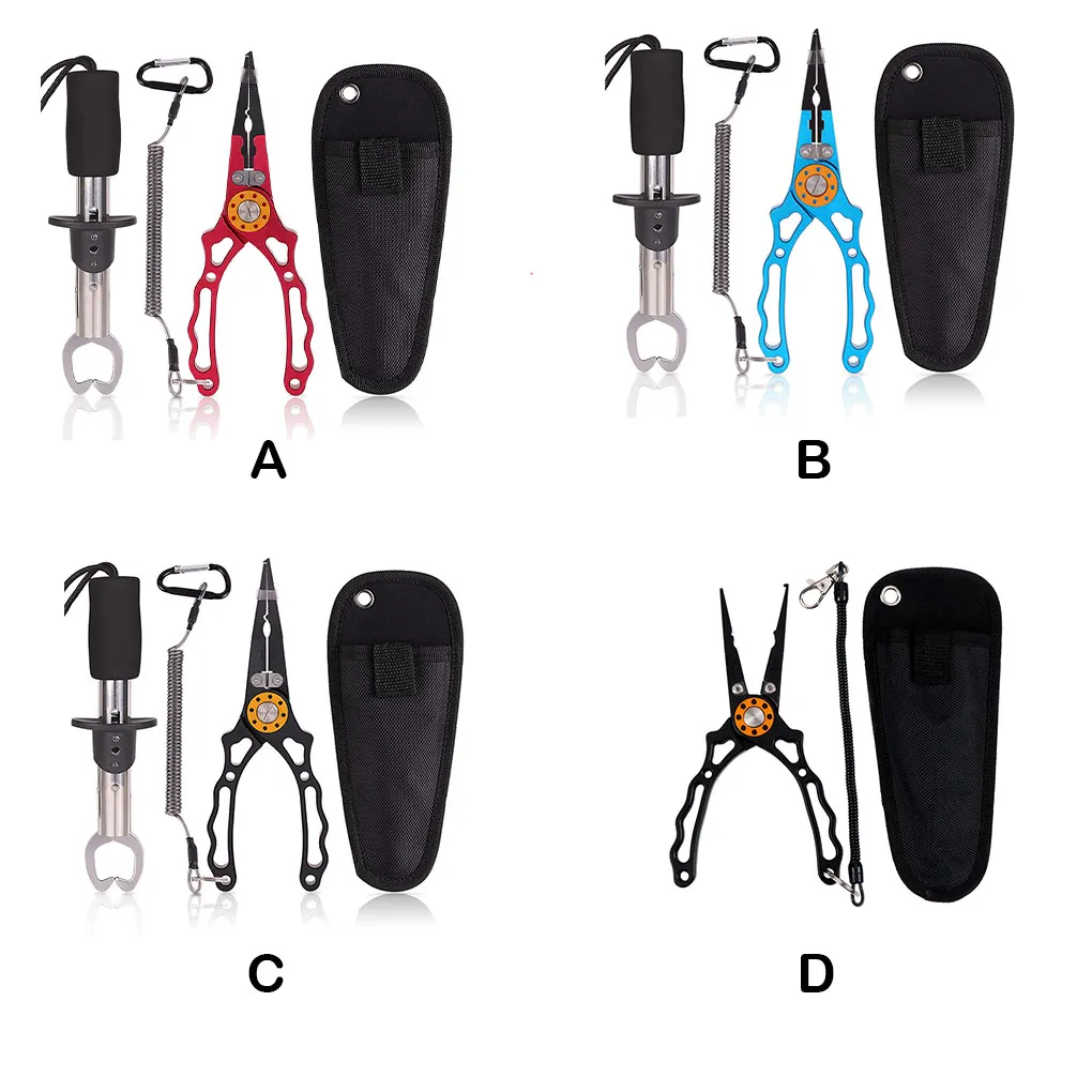 

Набор рыболовных плоскогубцев из алюминиевого сплава с крючком
