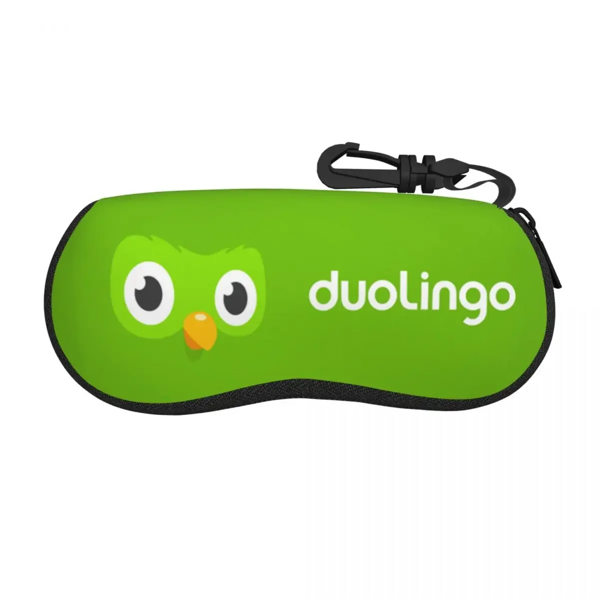 Duolingo Сова двойная оболочка очки искусственная портативная коробка для