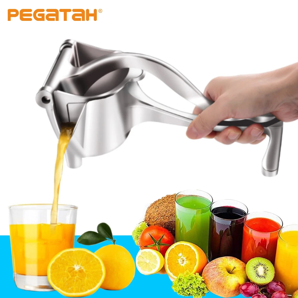 

Manual Juice Squeezer Aluminum Alloy Hand Pressure Juicer Pomegranate Orange Lemon Sugar Cane Juice Maker Kitchen Fruit Tools