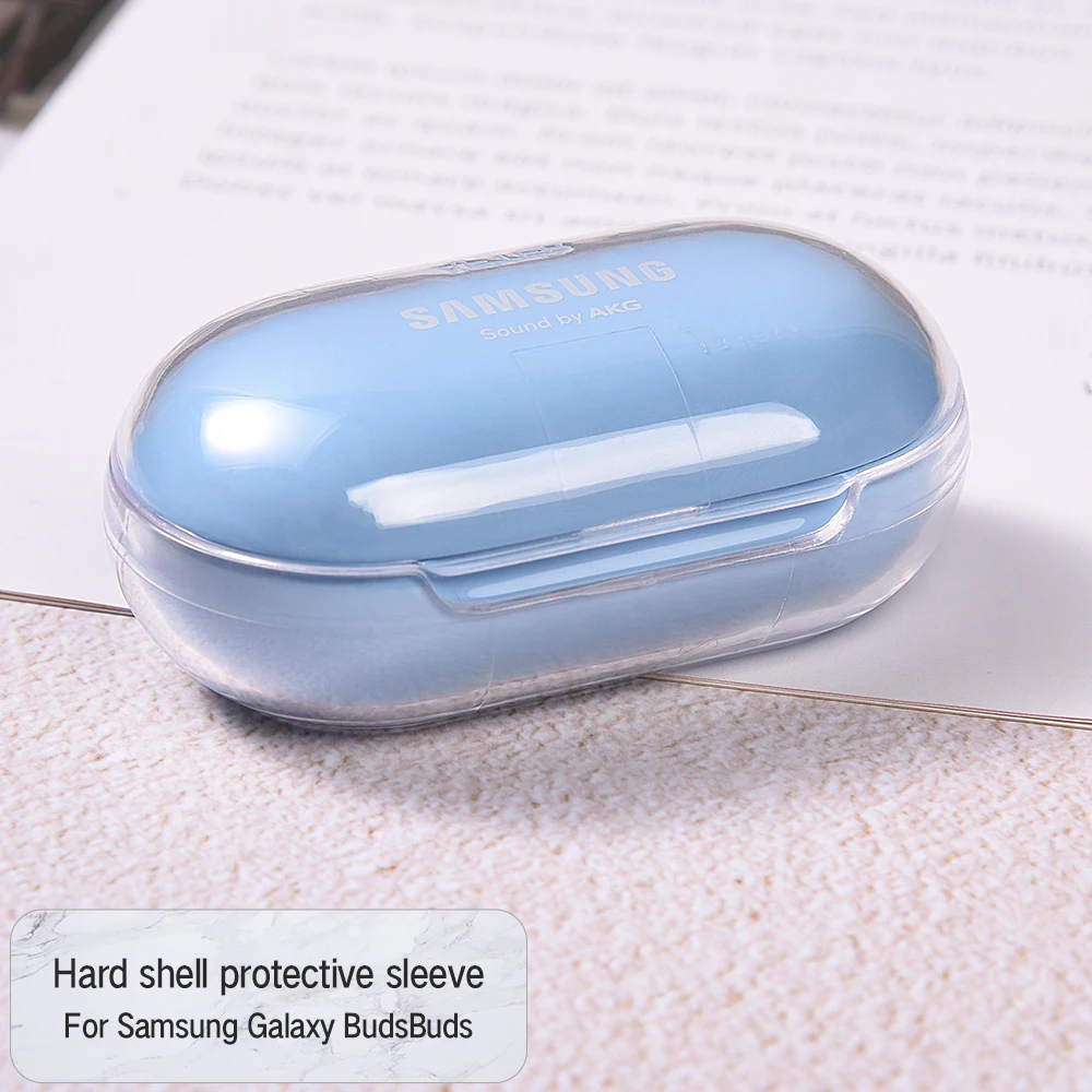 

Shockproof Transparent Hard Case For Samsung Galaxy Buds Case Bluetooth Earphone Pouch Cover For Samsung Buds Buds Plus Case Bag