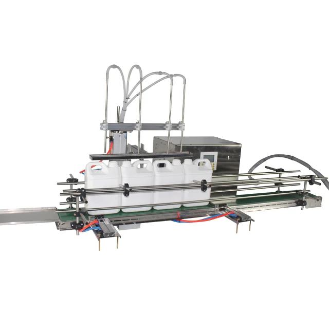 Автоматические 4 головки молока спирта химической воды напитков этанола сока