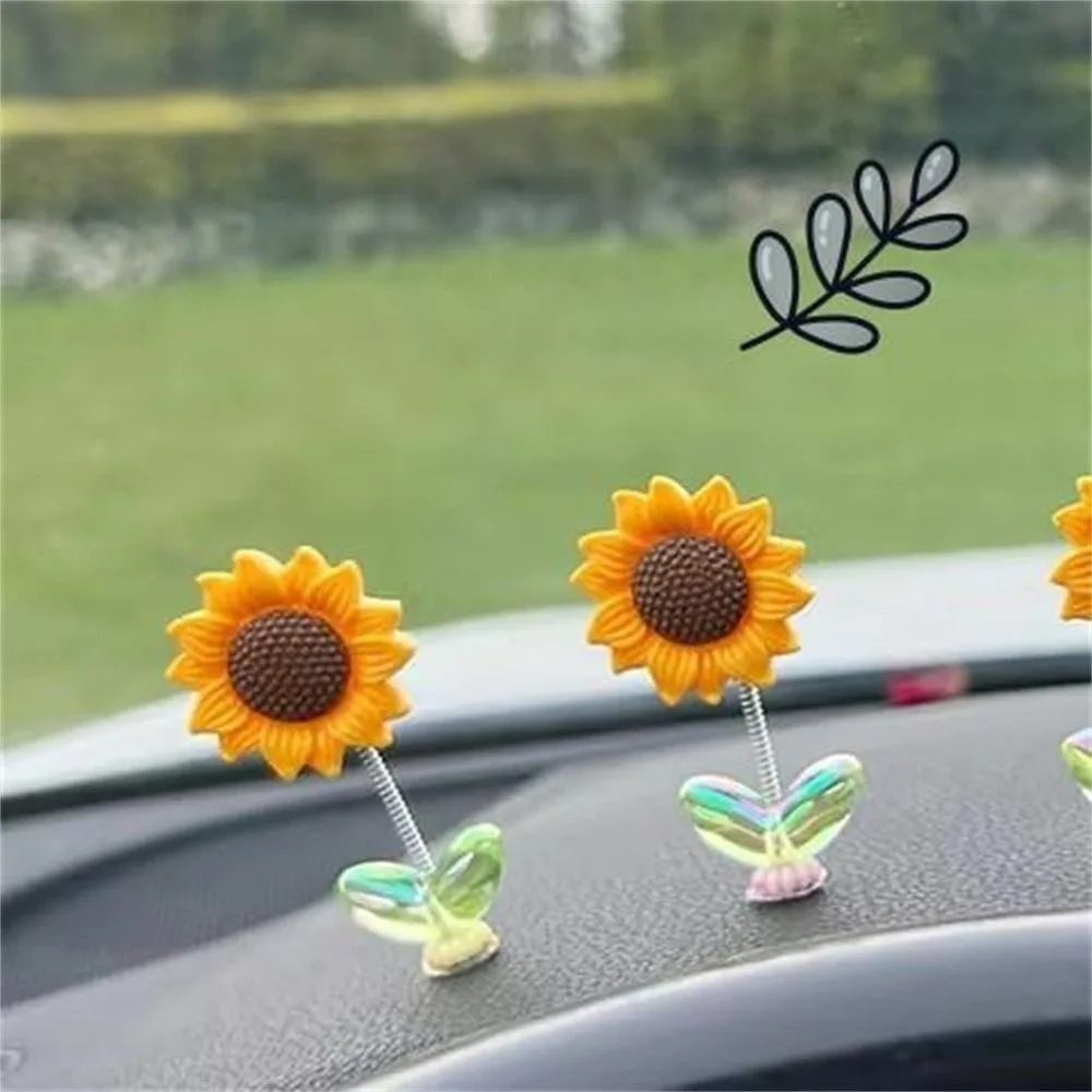 5 шт. подвеска для автомобиля в виде подсолнуха