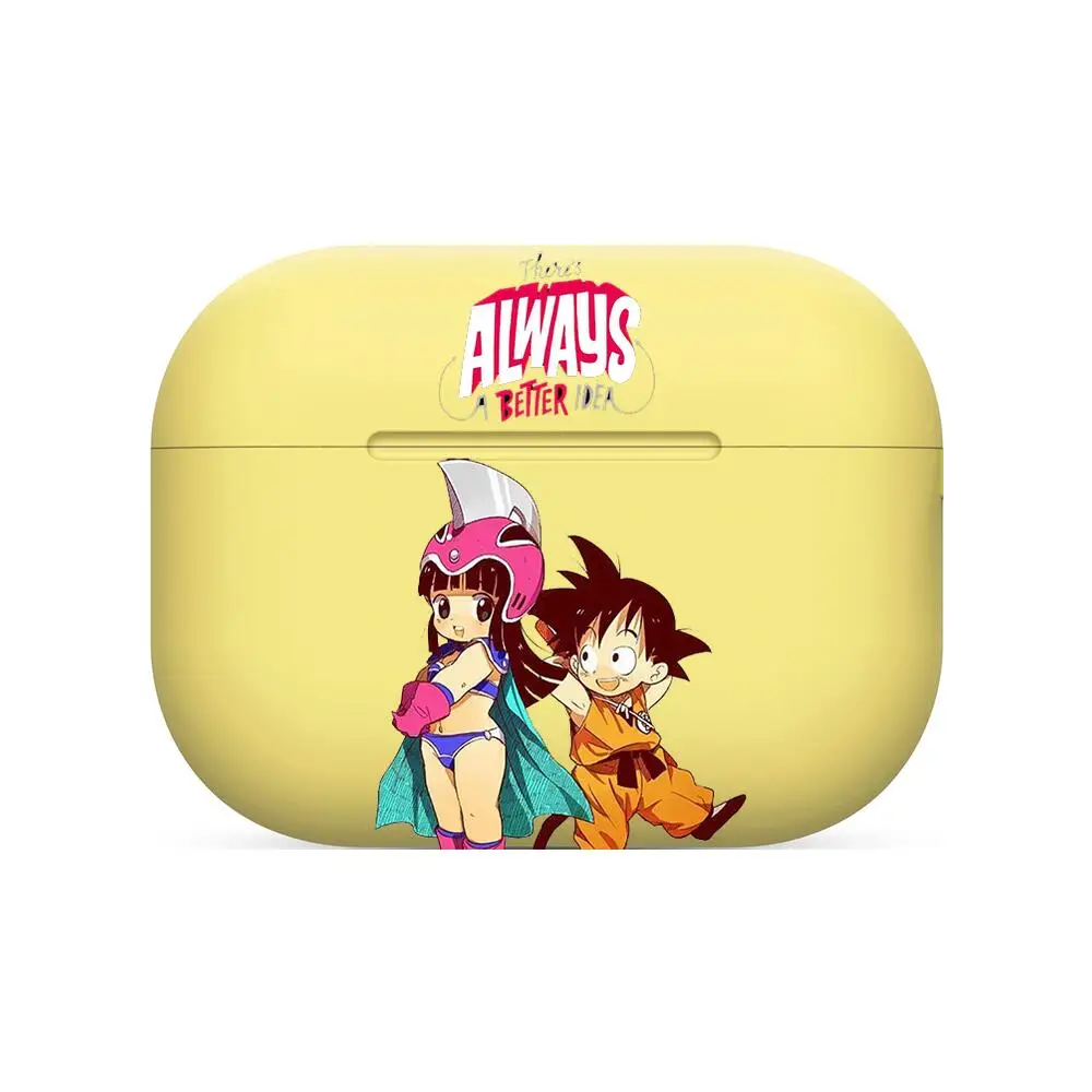 Чехол для наушников Dragon Ball Kiki чехол Airpods 1 2 из ТПУ с Bluetooth Air Pod pro желтый |