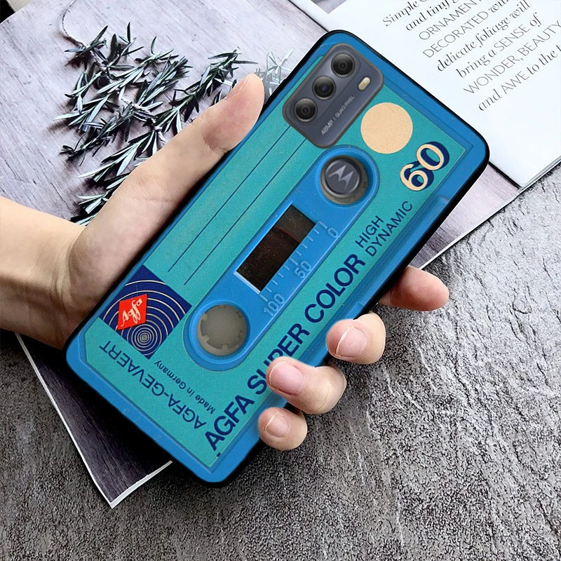 Кассета в стиле ретро для Moto Edge 50 40 Pro 30 Ultra Neo Fusion G Power Stylus Play E32 E20 E40