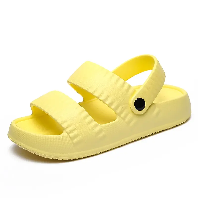 

Summer Woman's Casual Sandals Thick Bottom Anti-Skid Open Toe Line Sandals Dual-Purpose Breathable Beach Sandals Slippers