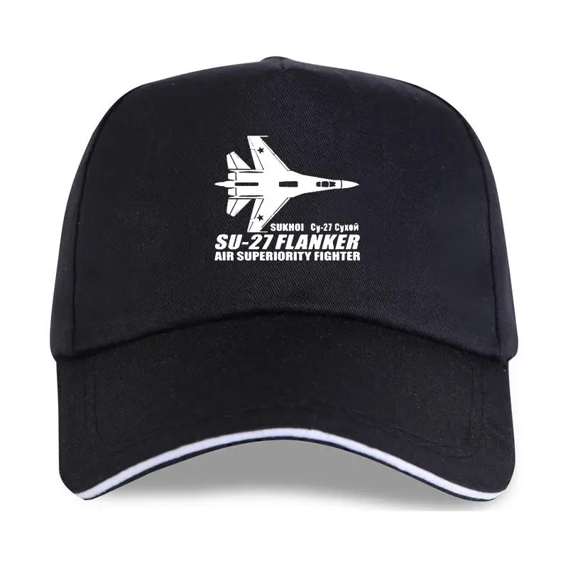 new cap hat  Sukhoi Su-34 Syrien Russian Airplane Bomber Navy And White Striped Baseball Cap Mens Design Online Male Funny