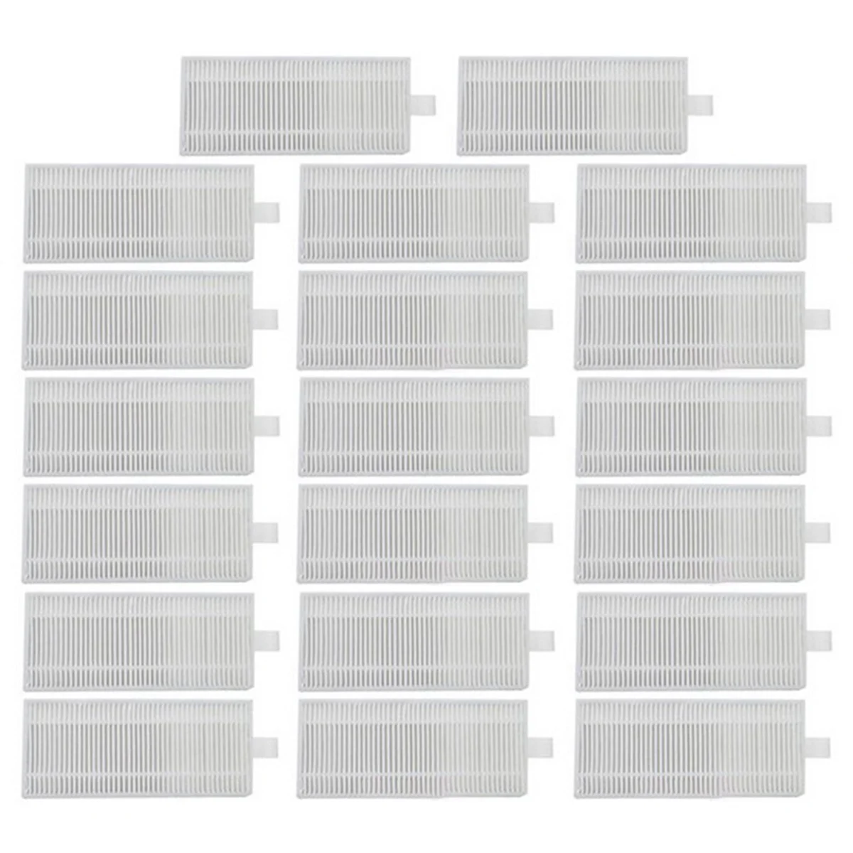 

20Pcs Hepa Filter for Cecotec Conga 4090 Robot Vacuum Cleaner Accessories for Conga 5090 Replacement Parts