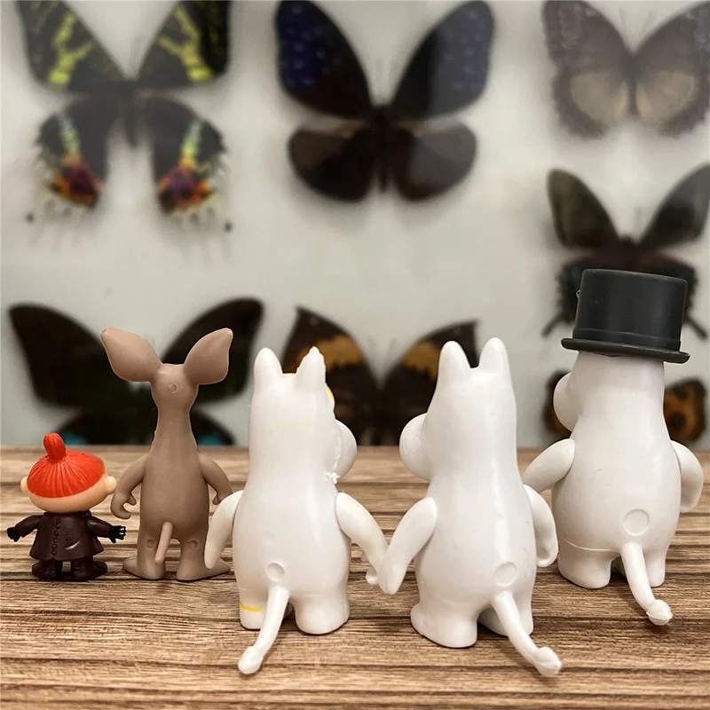 Аниме Фигурка муминов жирная семья Snufkin маленькая моя милая кукла модель игрушка