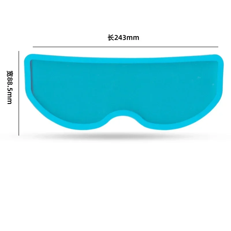 1/2 шт. непромокаемая пленка для шлема линз мотоциклетного противотуманная