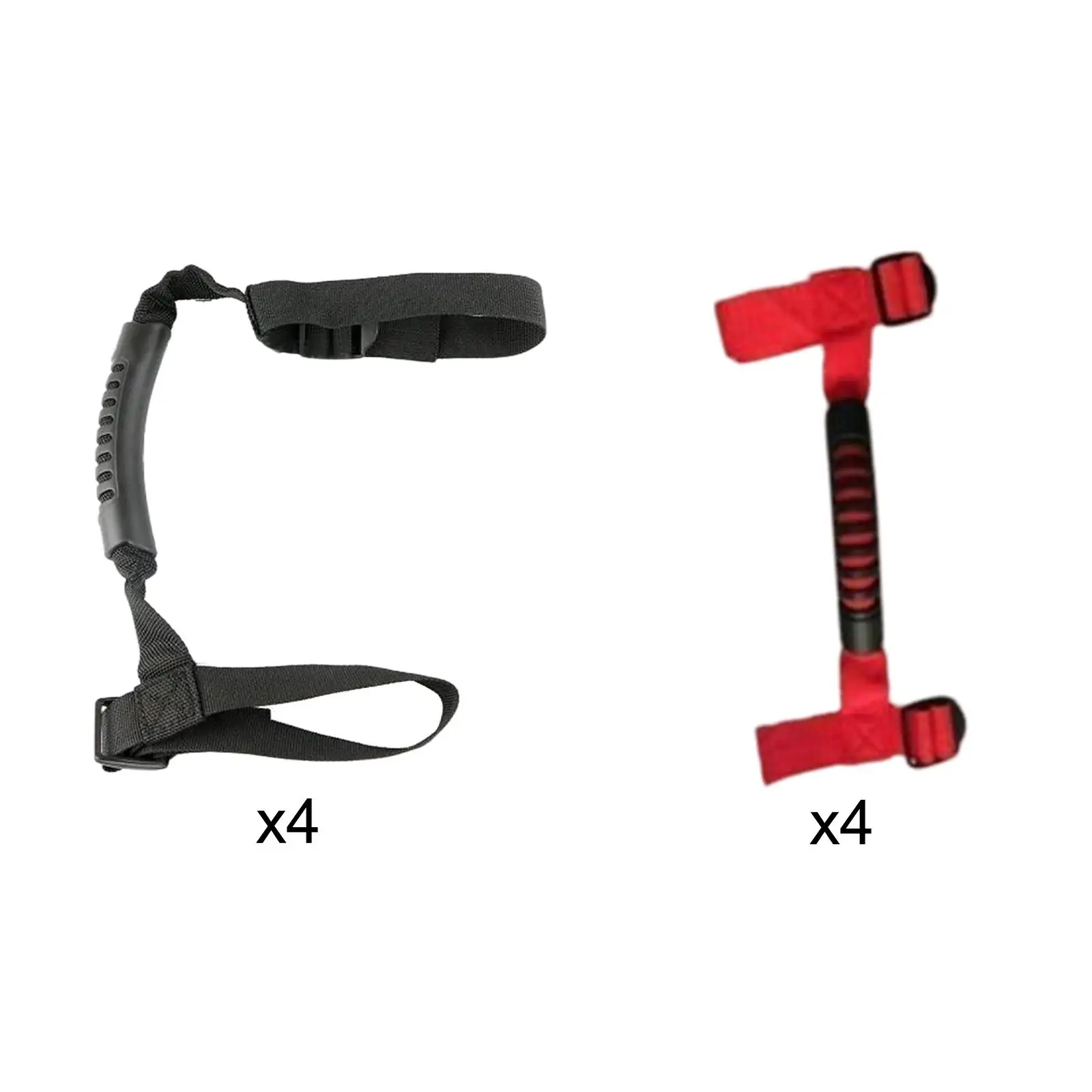 

4Pcs Roll Bar Grab Handles Replacement for Accessories Anti Slip